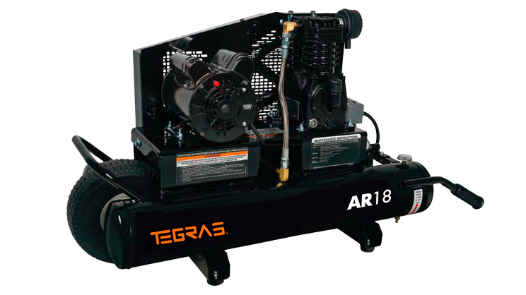AR18_Compressed air generator for kitchen extraction system cleaning. Tegras North America