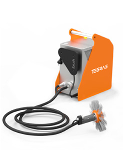 ibrush_relacionados Portable exhaust duct cleaning machine which facilitates its use in places with poor accessibility such as rooftops.